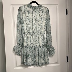 Snake Print Dress